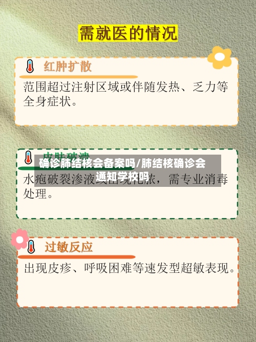 确诊肺结核会备案吗/肺结核确诊会通知学校吗