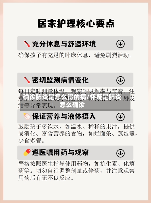 确诊肺炎是怎么得的病/怀疑是肺炎怎么确诊