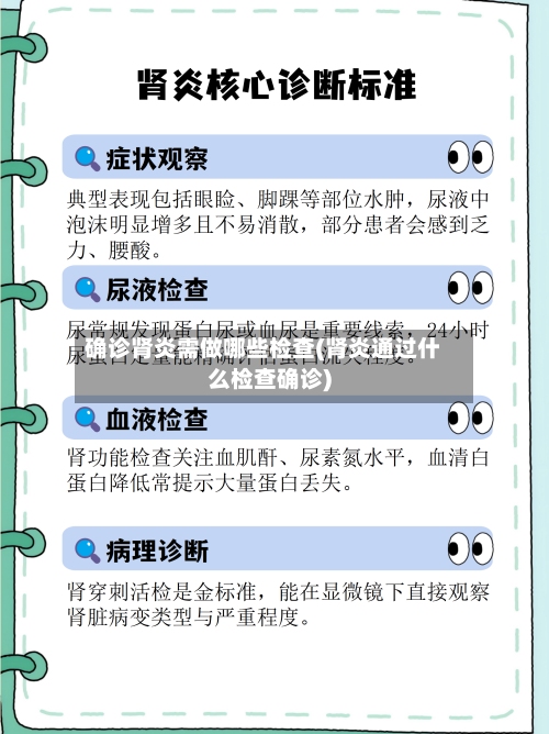 确诊肾炎需做哪些检查(肾炎通过什么检查确诊)