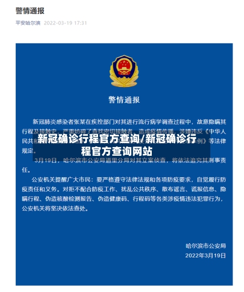 新冠确诊行程官方查询/新冠确诊行程官方查询网站-第2张图片
