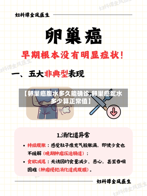 【卵巢癌腹水多久能确诊,卵巢癌腹水多少算正常值】-第2张图片