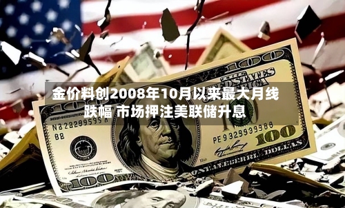 金价料创2008年10月以来最大月线跌幅 市场押注美联储升息-第2张图片