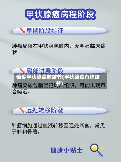 确诊甲状腺癌肺结节(甲状腺癌有肺结节)-第2张图片