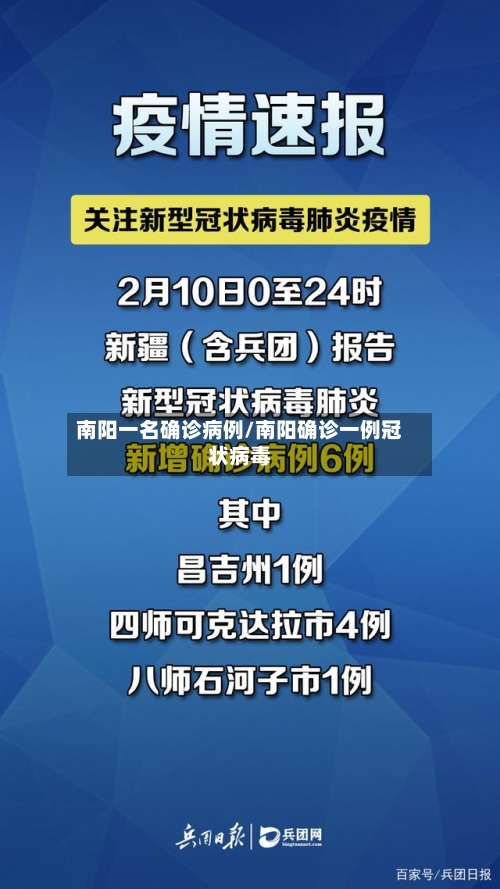 南阳一名确诊病例/南阳确诊一例冠状病毒
