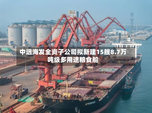 中远海发全资子公司拟新建15艘8.7万吨级多用途粮食船-第3张图片