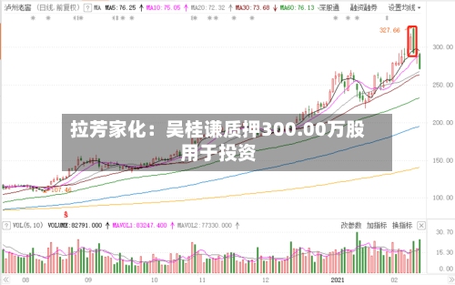 拉芳家化：吴桂谦质押300.00万股用于投资