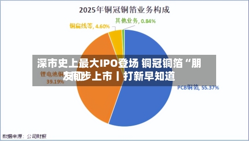 深市史上最大IPO登场 铜冠铜箔“朋友们”同步上市丨打新早知道-第3张图片