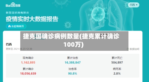 捷克国确诊病例数量(捷克累计确诊100万)