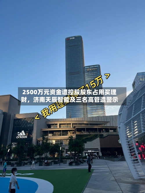 2500万元资金遭控股股东占用买理财，济南天辰智能及三名高管遭警示