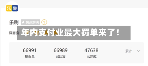 年内支付业最大罚单来了！-第2张图片