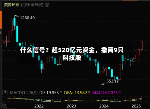 什么信号？超520亿元资金，撤离9只科技股