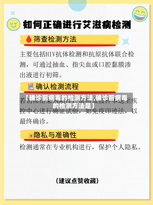 【确诊前病毒的检测方法,确诊前病毒的检测方法是】